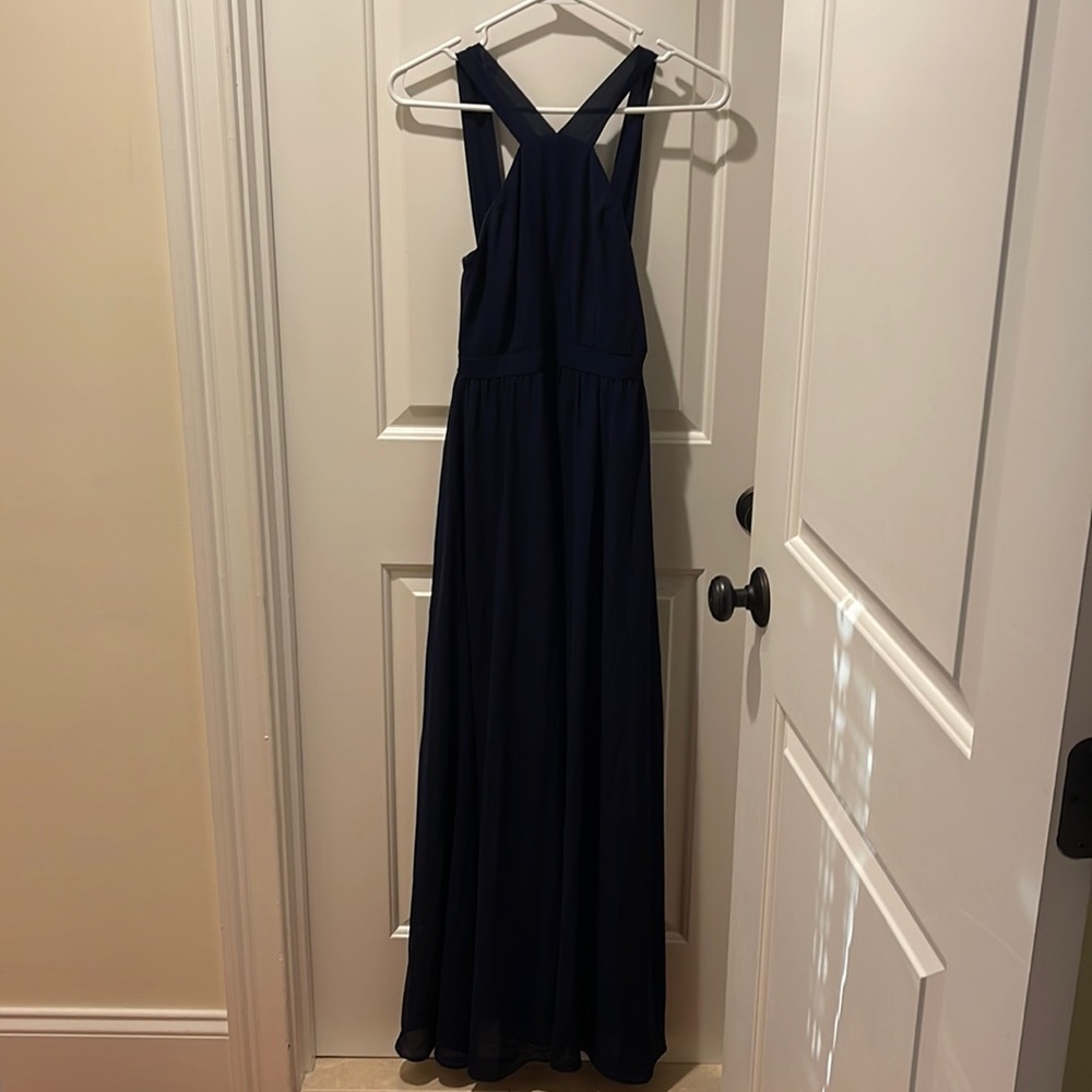 Lulus Navy Bridesmaid Dress